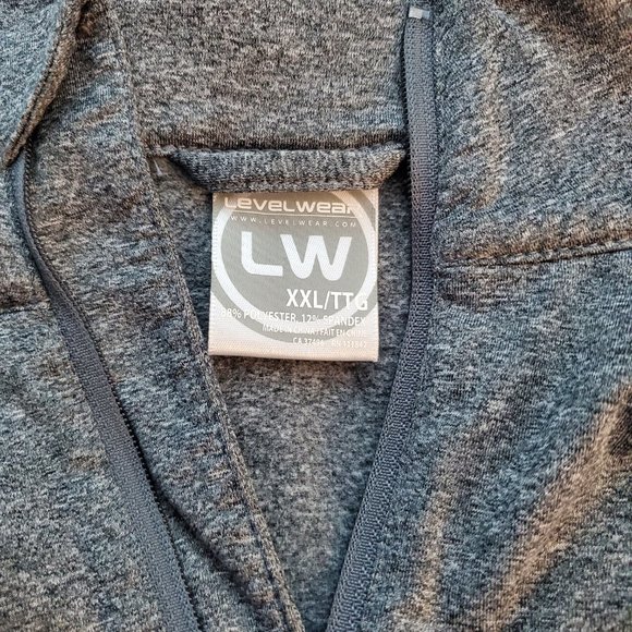 Men's Levelwear Half Zip Men's Pullover - grey - Picture 3 of 7